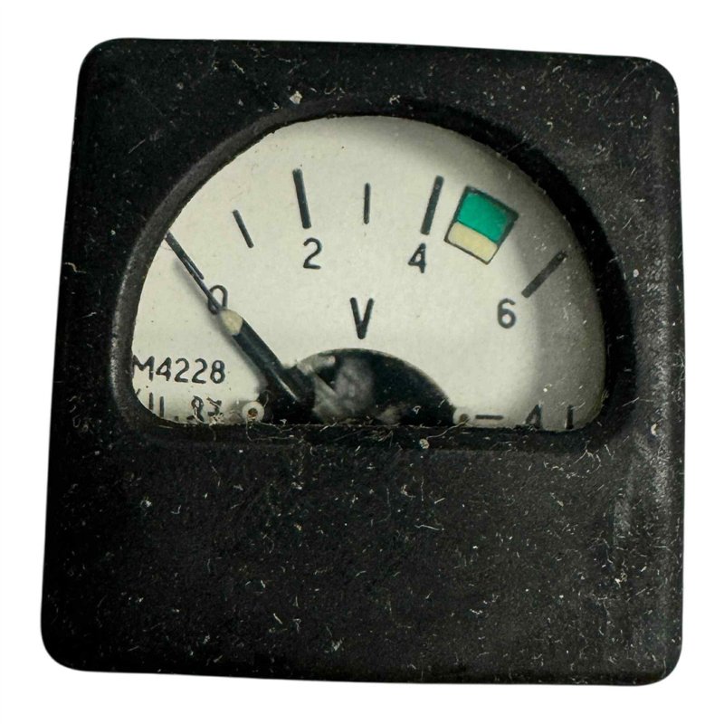 M4228 Rectangular Analog Panel Meter Volt Meter 0-5V 30x30mm