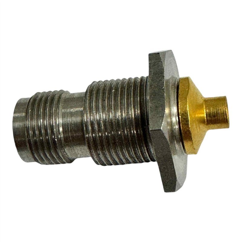 26805 Americon RF Connector Straight Bulkhead TNC(f) For RG402 Cable
