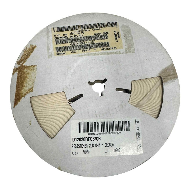 CRCW0805 Vishay SMD Resistor 20Ohm 20R 1/8W 1% [Qtyx5000]