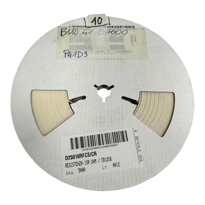 CRCW1206 Vishay SMD Resistor 10Ohm 10R 1/4W 1% [Qtyx5000]