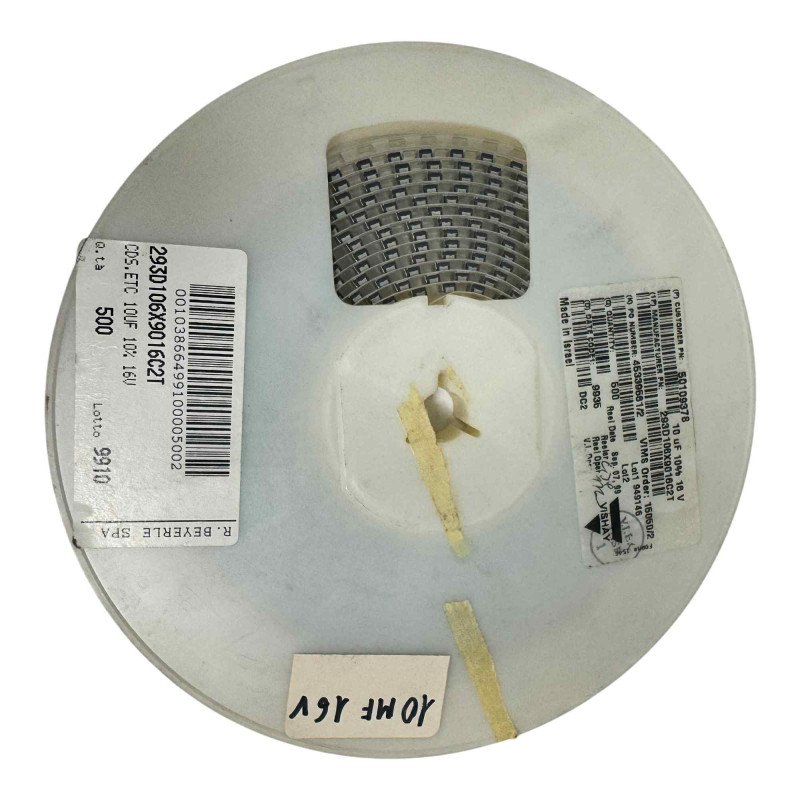293D106X9016C2T Vishay SMD Tantalum Capacitor 10uF 16V 10%