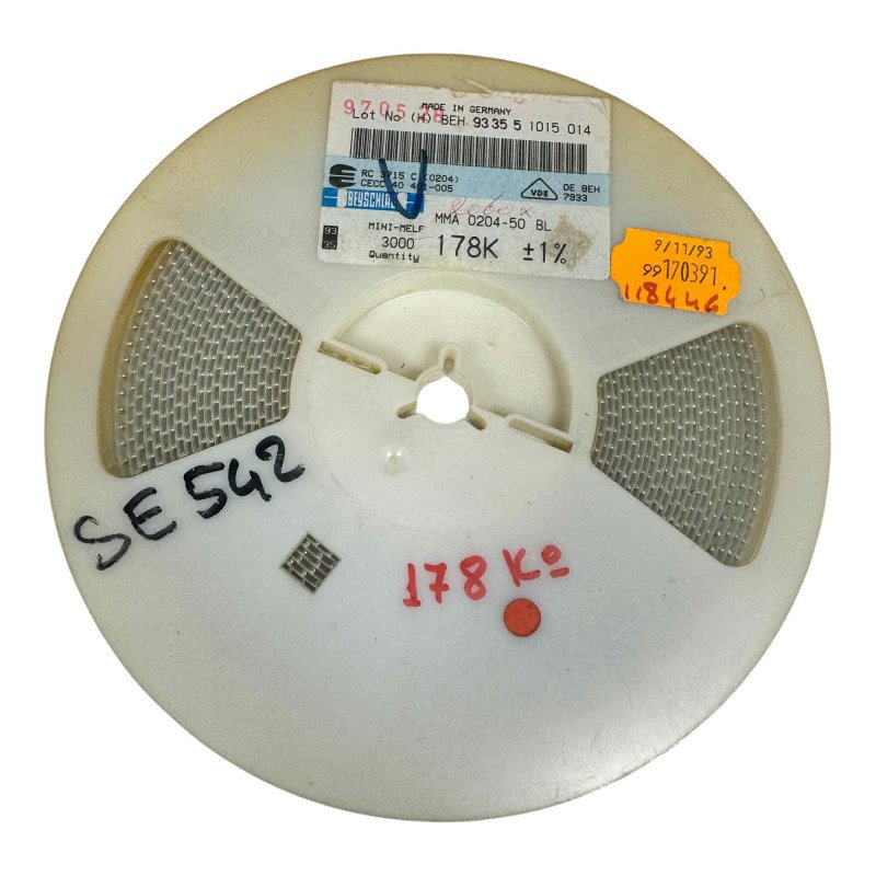 0204-50BL Beyschlag SMD Resistor 178Kohm 178K 1/4W 1% [Qtyx2200]
