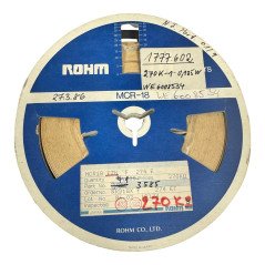 MCR18EZH Rohm SMD/SMT Resistor 270Kohm 270K 1/8W 1% [Qtyx3500]