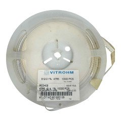 CR0402 Vitrohm SMD Resistor 47.5Ohm 47R5 1/16W 1% [Qtyx6000]