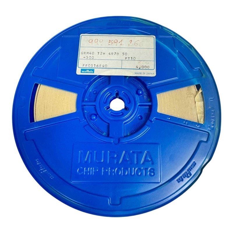 GRM40T2H4R7B Murata SMD Ceramic Capacitor 4.7pF 10% 50V [Qtyx3000]