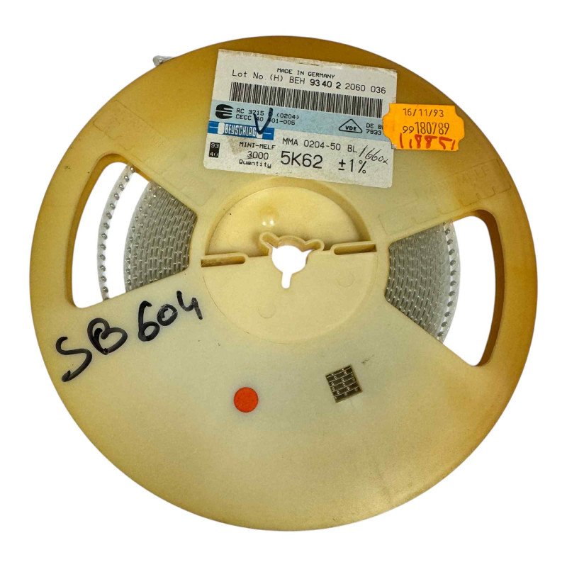 0204-50BL Beyschlag SMD/SMT Resistor 5.62Kohm 5K62 1/4W 1% [Qtyx1200]