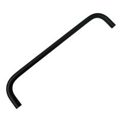 A81021-22-22 Black Metal Handle L:210mm W:9mm ID:4mm (black)