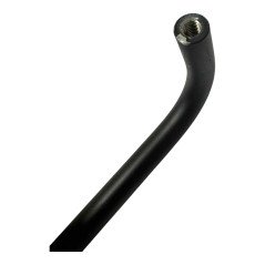 A81021-39-22 Black Metal Handle L:112mm W:10mm ID:5mm (black)