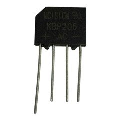 KBP206 Bridge Rectifier Diode 600V 2A
