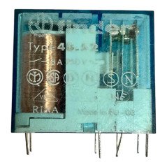 40.52 Finder Electromagnetic Relay 8A 250Vac DPDT
