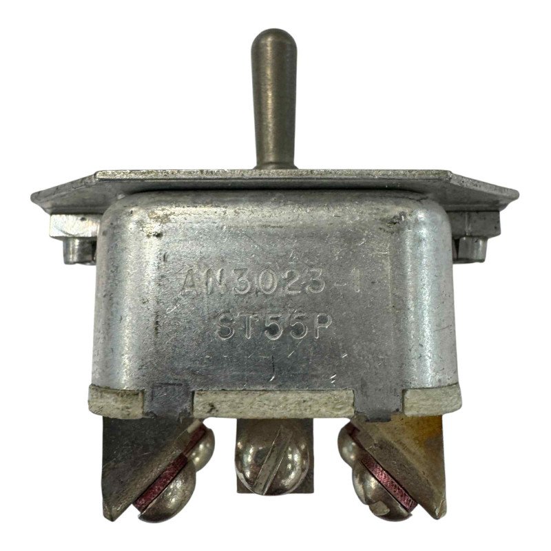 AN3023-1 ST55P C-H Mil Spec DP3T Toggle Switch ON-OFF-ON 5930-00-636-0465