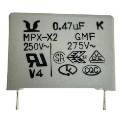 MPX-474K27B22L5 Capacitor Safety Film 0.47uF 10%  275vAC 26.5x19x10mm