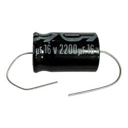Jamicon Capacitor Radial Electrolytic 2200uF 16V 25.5x16mm