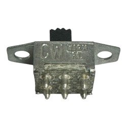 CW 2 Hole Panel Mount Rocker Switch DPDT 19.5x8mm