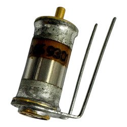 V2065 Voltronics Piston Trimmer RF Capacitor Variable Glass Dielectric 2-20pF