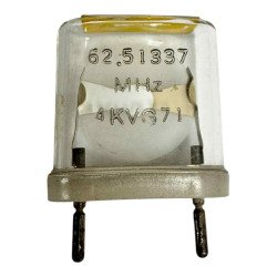 XA202 2 Pin Crystal Oscillator Clock 62.51337Mhz