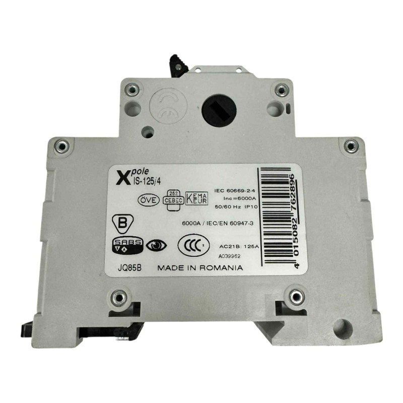 IS-125/4 Klockner Moeller 4 Pole Circuit Breaker 125A