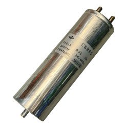CBB69 Faratronic Capacitor Screw Type 200uF 350Vac 5% 250x76mm