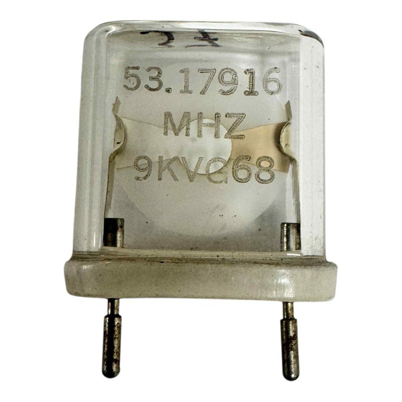 2 Pin Crystal Oscillator Clock 53.17916MHz