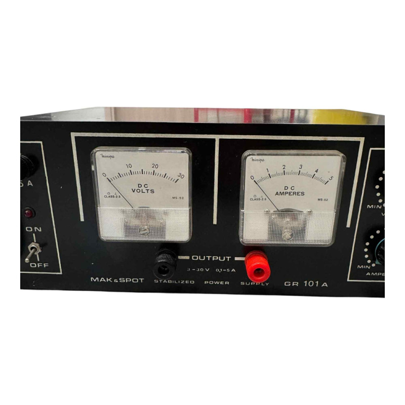 GR101A Stabilized Laboratory Power Supply 3-30V 0.1-5A 230Vac