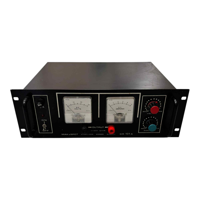 GR101A Stabilized Laboratory Power Supply 3-30V 0.1-5A 230Vac