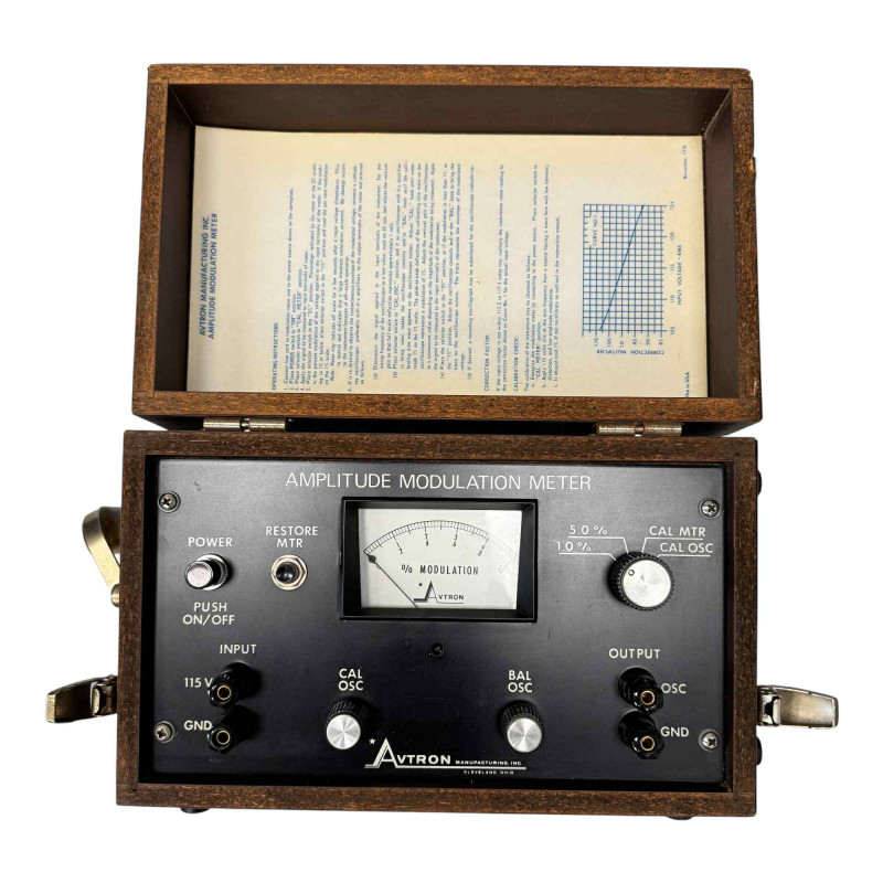 T53D8233 Avtron Amplitude Modulation Meter 230Vac