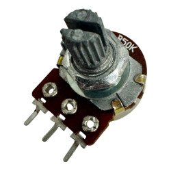 Linear Breadboard Potentiometer 50kohm 50K D:16mm