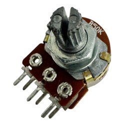 Linear Breadboard Double Potentiometer 50kohm 50K D:16mm
