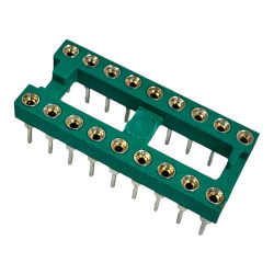 Augat DIP DIC Integrated Circuit Socket 18 Position 18 Pin