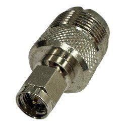 Coaxial Converter Adapter SO239 UHF (F) To SMA (M)