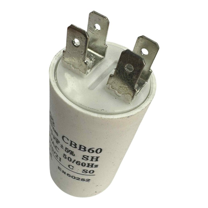 Dingfeng Capacitor Motor Run Faston 3.15uf 450Vac 5% CBB60