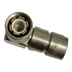 Compel RF Connector Din 1.6/5.6 (m) Right Angle Plug For 5mm Cable