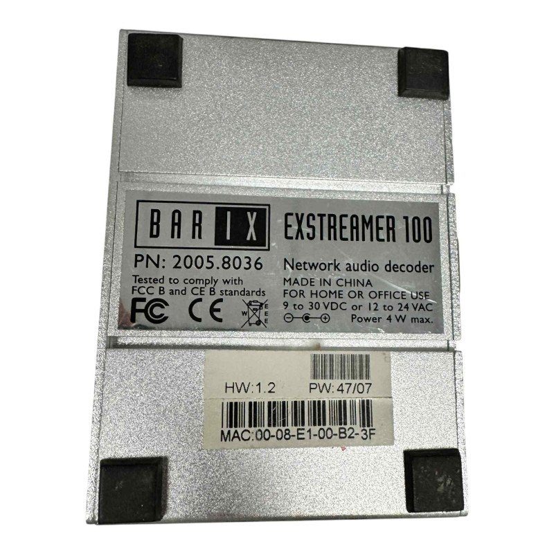 2005.8036 Barix Network Audio Recorder