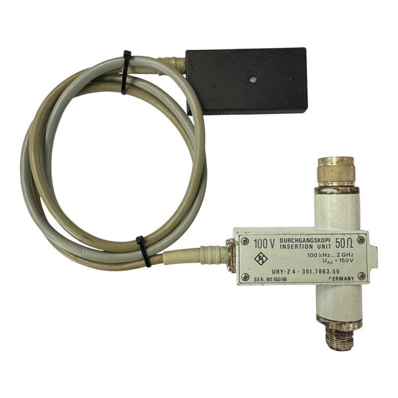 URY-Z4 Rohde & Schwarz Insertion Unit 100KHz-2GHz 100V 50 Ohm