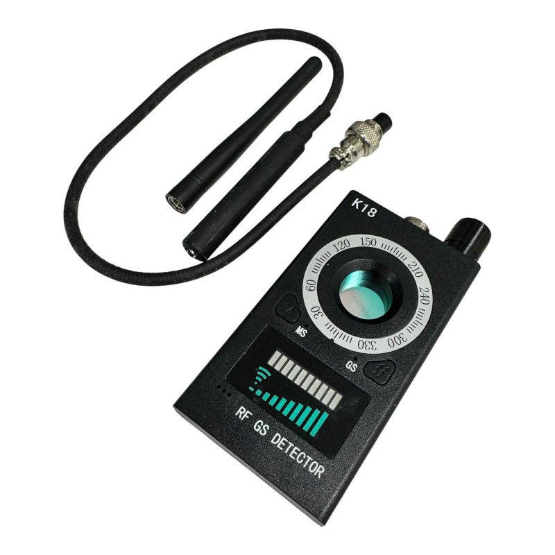 K18 Spy Bug Hidden Camera RF Detector Hidden Wireless RF GS Detector