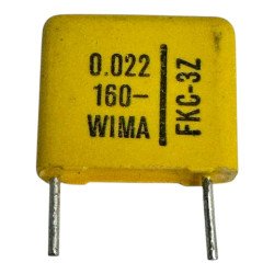FKC-3Z Wima Capacitor Radial Film 0.022uF 22nF 160V 10%