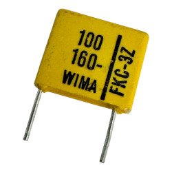 FKC-3Z Wima Capacitor Radial Film 100pF 160V 10%