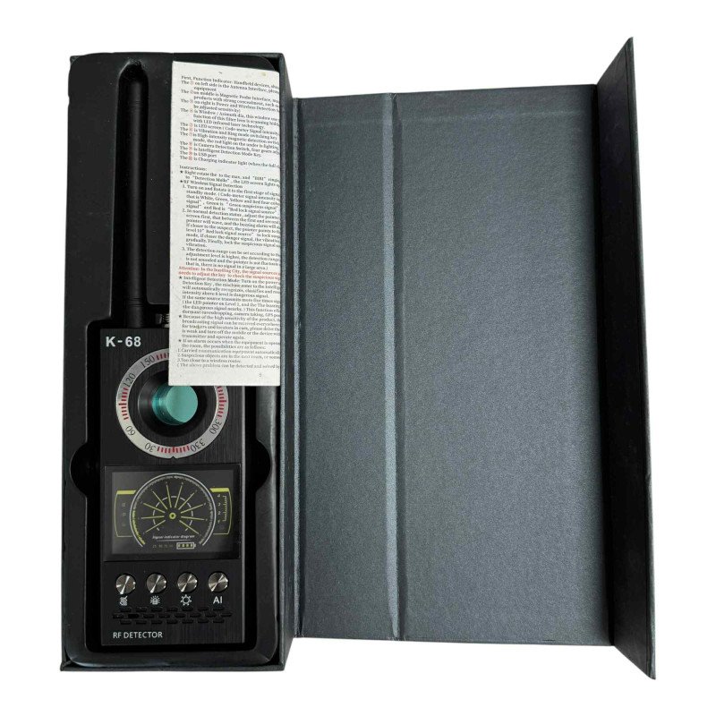 K68 Multifunctional Anti Spy Detector Hidden Camera Detector RF