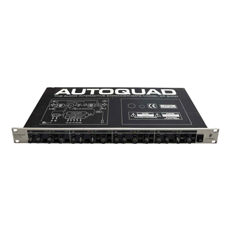 XR 2400 Behringer Autoquad Audio Interactive Expander / Gate