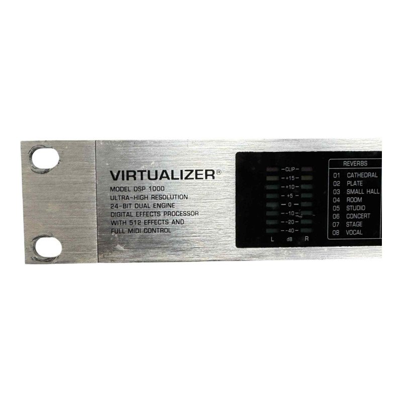 DSP 1000 Behringer Virtualizer Pro Dual Engine Digital Effects