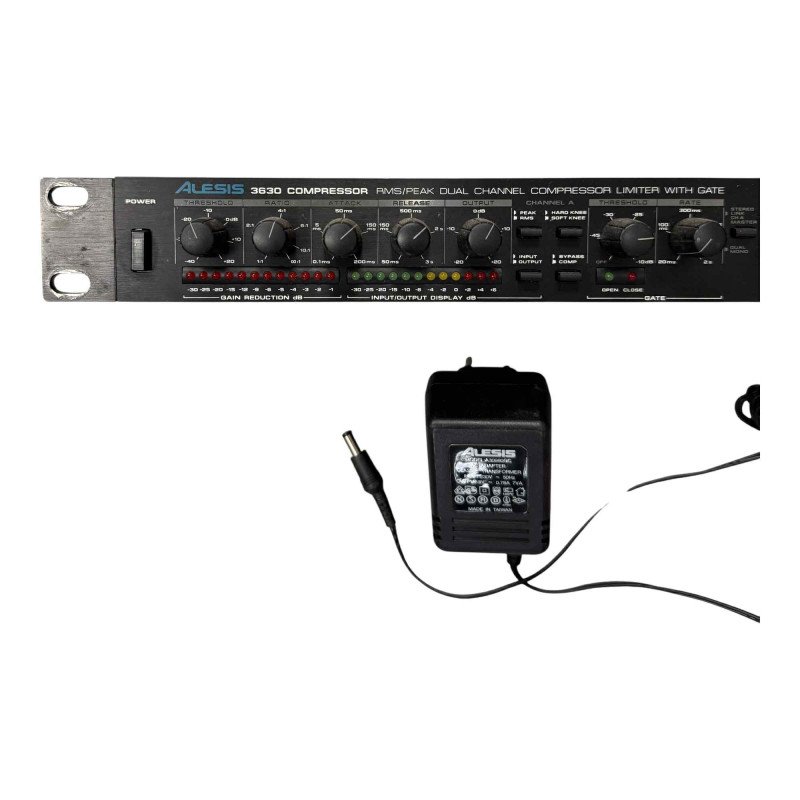 3630 Alesis Dual-Channel Compressor / Limiter with Gate