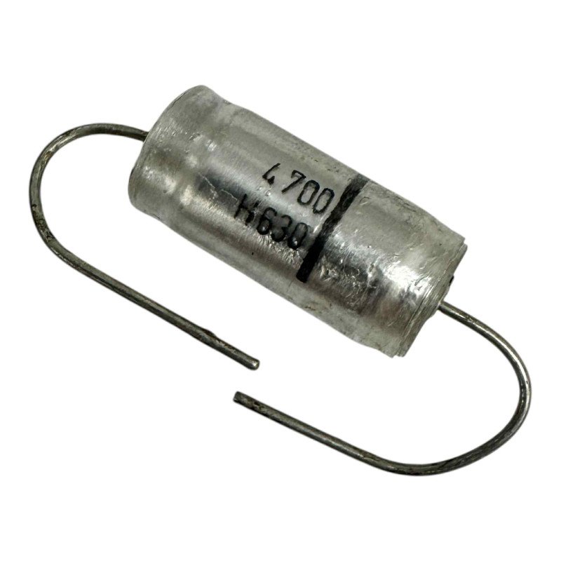 Mial Capacitor Polystyrene Axial Film 4.7nF 4700pF 630V 20x10mm