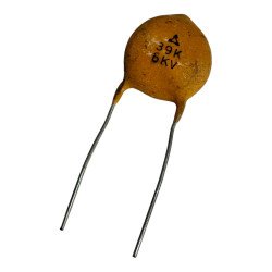 Matsushita Capacitor Radial Ceramic 39pF 6000V 6kV