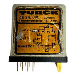 ZE24/3M Turck Relay Contactor 24Vdc 200Ohm 200R
