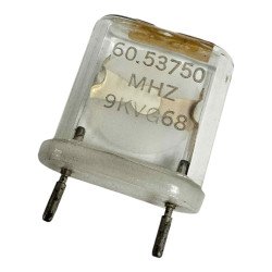 Crystal Oscillator 2 Pin Clock 60.53750MHz