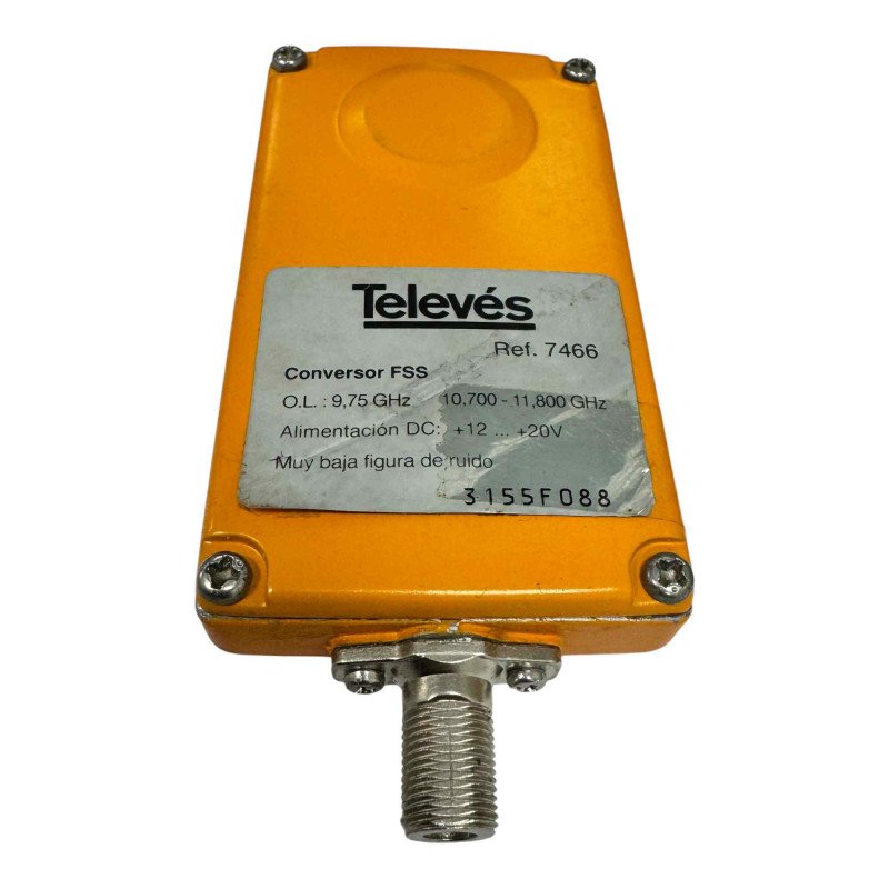 7466 Televes Conversor FSS 9.75GHz 10.7-11.8GHz 12-20V