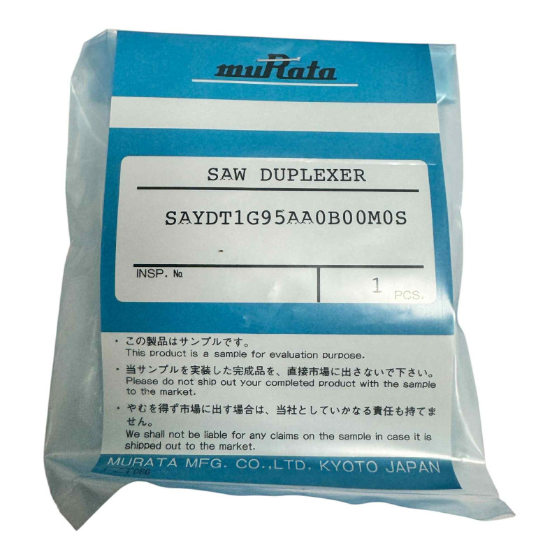 SAYDT1G95AA0B00M0S Murata Saw Filter SMA(F-F)