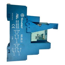 49.52.7.024.5050 Finder Relay Module 24Vdc DPDT 8A
