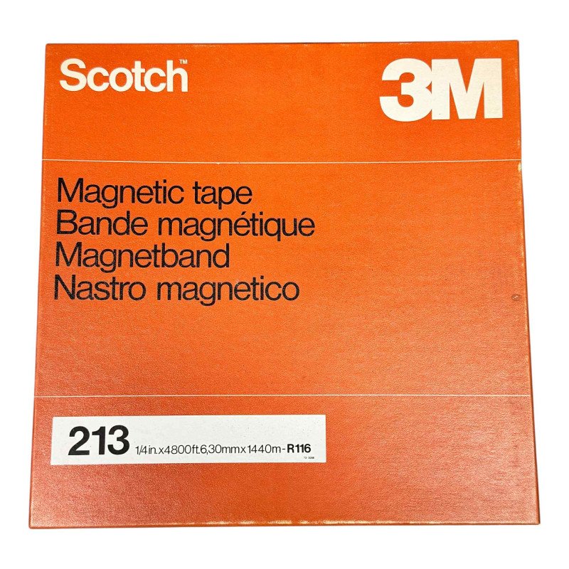 3M Scotch Magnetic Tape 1/4''x 4800ft 6.3mmx1440m