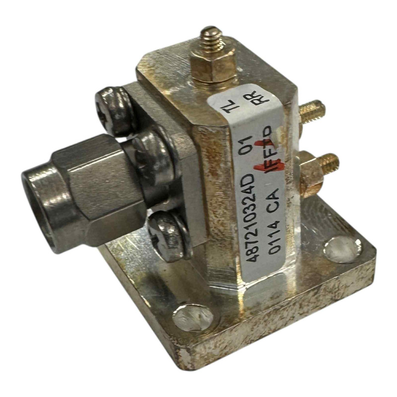 Waveguide To Coaxial Adapter WR-42 WR42 To SMA Male 3 Screws Tunable